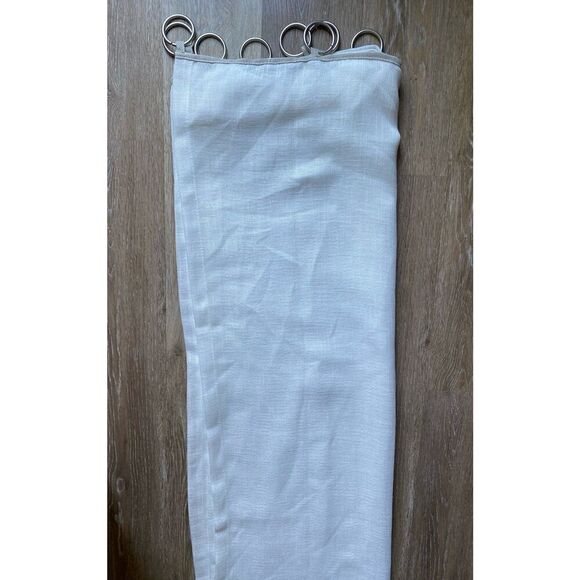 Threshold 1 Panel Light Filtering Long Window Curtain - Picture 3 of 6